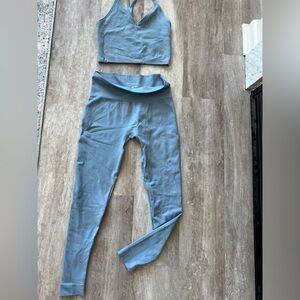 SET active worn once matching workout set, size medium